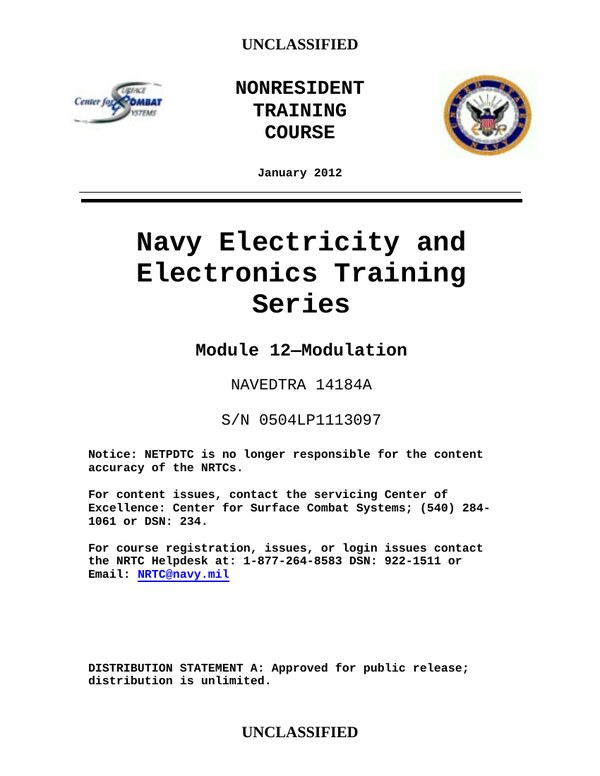Front cover of NEETS Module 12