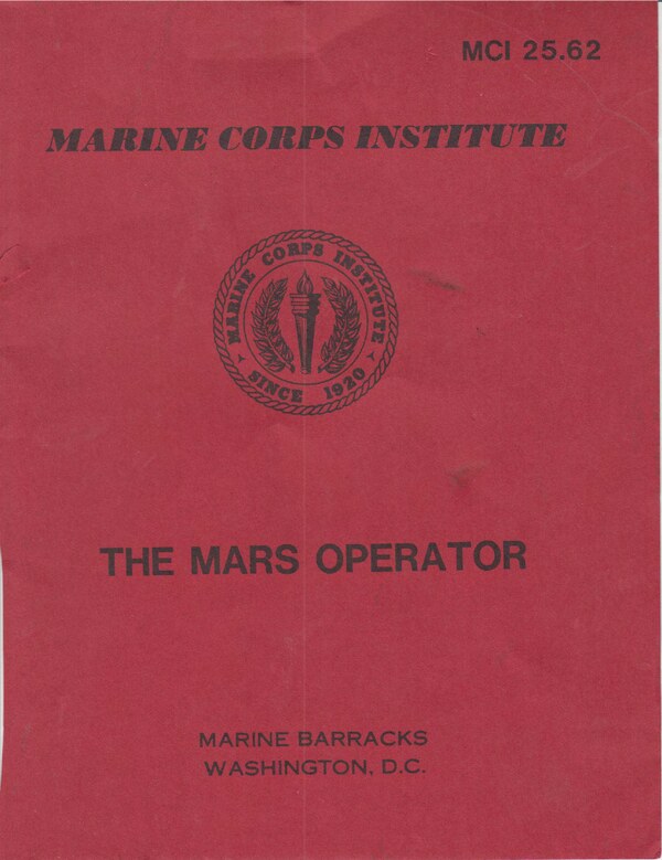 Front cover of MCI 25.62 The MARS Operator